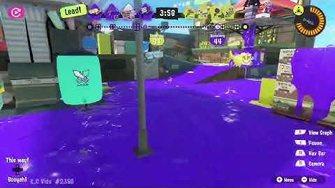 Splatoon 3: Towering Tower Control (First Splatoon Gaming Video!!)