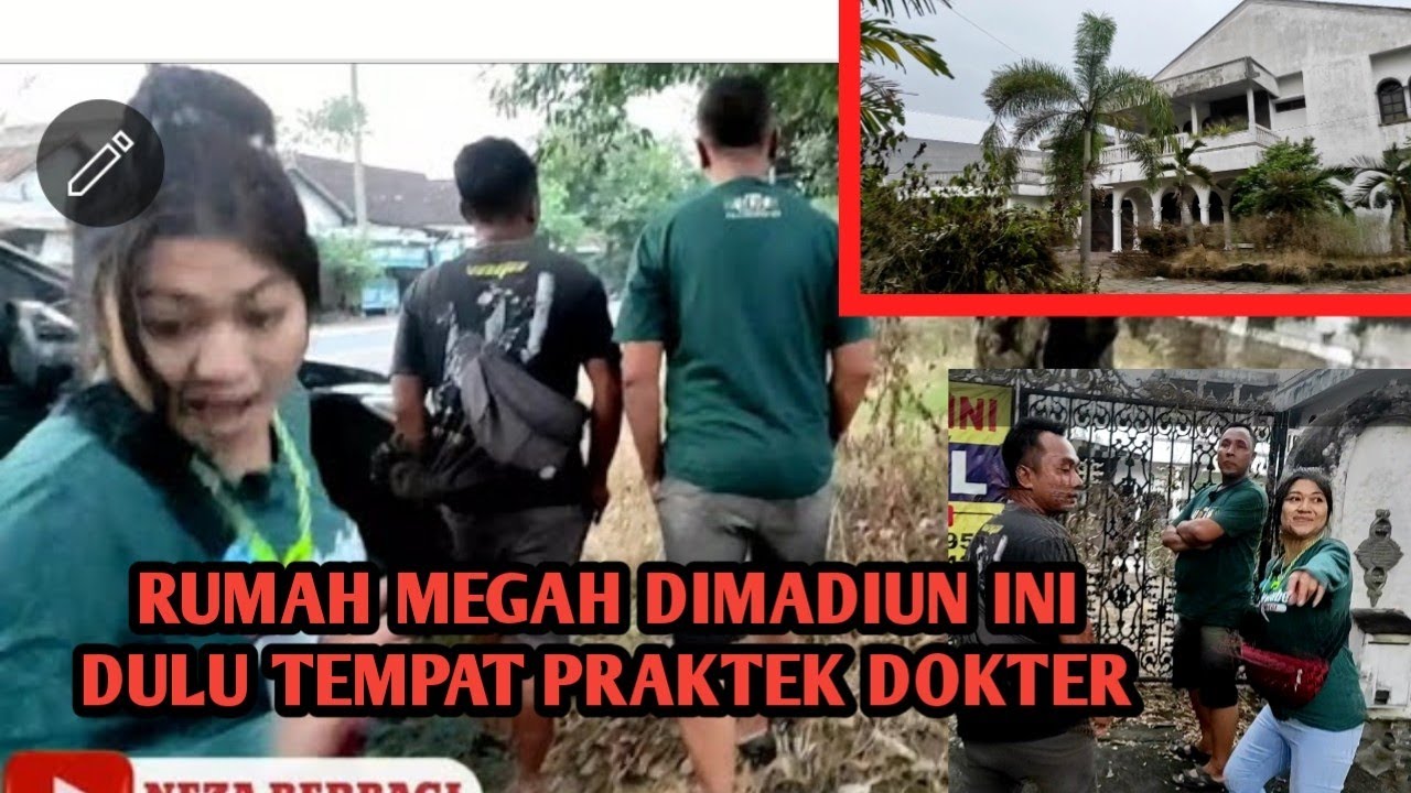 RUMAH MEWAH DIMADIUN,DULU TEMPAT PRAKTEK DOKTER NAMUN SEKARANG KOSONG DAN....