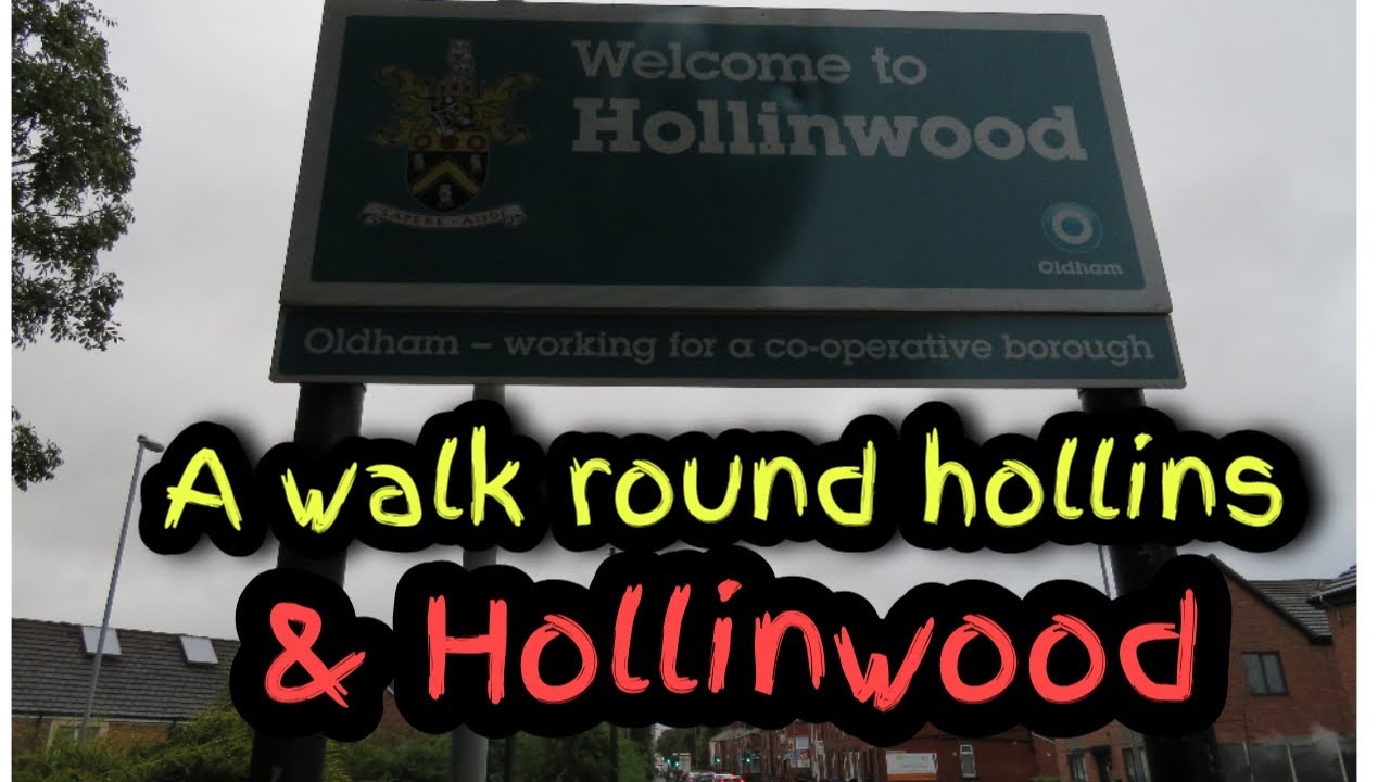 OLDHAM Hollinwood and Hollins walk about. Albert Pierpoint Ruth Ellis and James Wolfenden