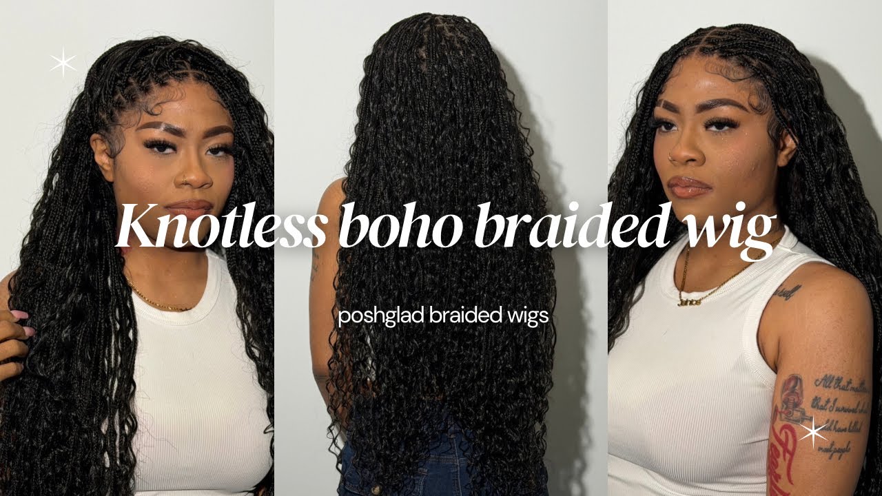 Этот парик в стиле бохо без узлов меня удивил… | Быстрая установка + Первые впечатления