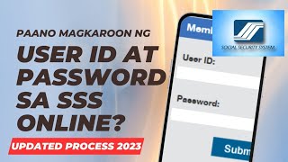 PAANO MAGKAROON NG USER ID AND PASSWORD SA SSS? | SSS ONLINE REGISTRATION | Marjorie Tapang