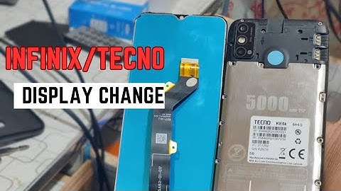 Tecno Spark 6 Go (Ke5k) Folder Change | Tecno Ke5k Display + Touch Screen Replacement | Disassembly