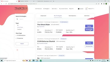 How to Delete - Archive a Deployed Strategy #tradetron