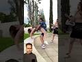 A boy safe his girlfriend #shortsfeed #funny #shorts