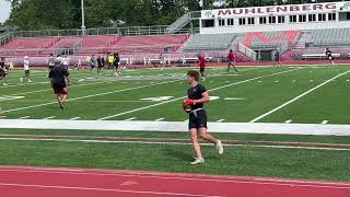 Wes Hack, 2023 WR: Muhlenberg Camp Highlights