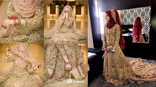 Wedding Hijab Style | Scarf Style | Bridal Hijab |  Hijab Style | Muslim Style Hijab Design.
