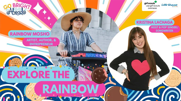 Explore the Rainbow with Artist/Author Rainbow Mosho & Kristina Lachaga USAGSO Cookie Rally 2023