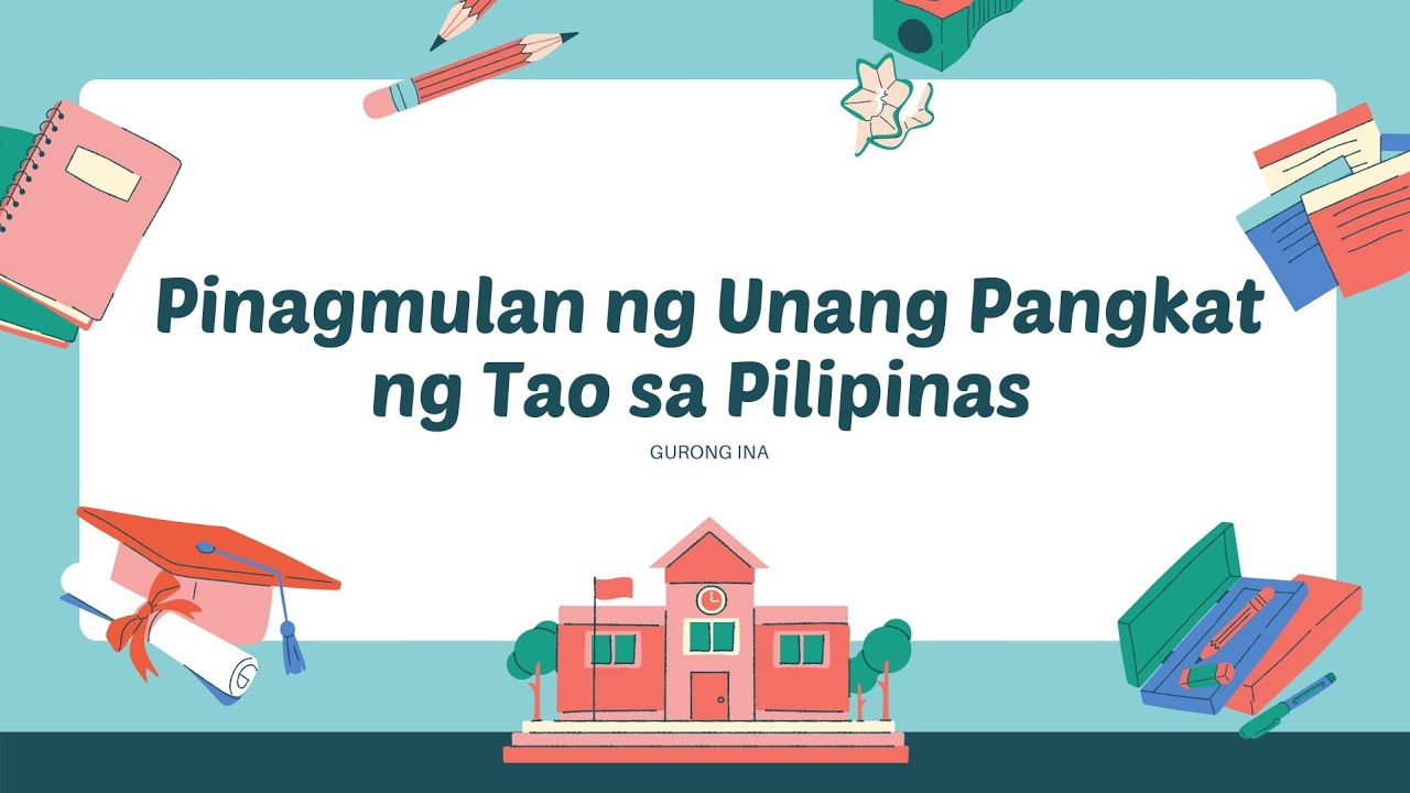 Pinagmulan Ng Unang Pangkat Ng Tao Sa Pilipinas Ayon Sa Relihiyon