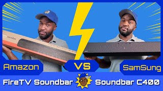 Amazon FireTV Soundbar vs Samsung Soundbar HW-C400: Impressions and Review