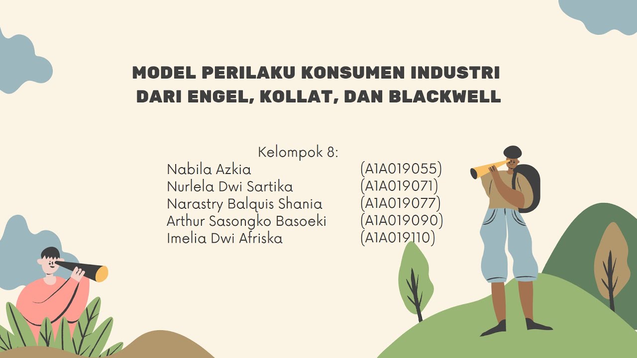 Model Perilaku Konsumen Industri Menurut Engel, Kollat, Dan Blackwell
