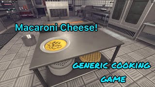 Cooking Macaroni Cheese in Generic Cooking Game! 🧀 [NEW FOOD] | Roblox screenshot 2