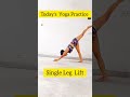 OUTSTANDING ADVANCED YOGA FLOW BY INDIAN GIRL😱🔥 #shorts #yogaflow #armbalance #strongwomen stron