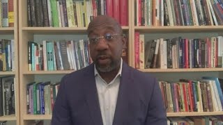 Georgia US Senate candidate Warnock speaks on election day ahead of ballot count