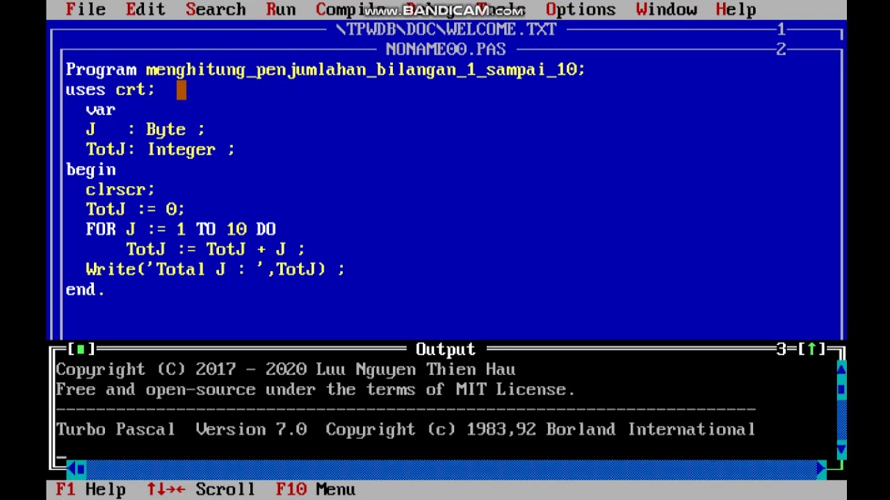 turbo pascal programok turbo pascal programok