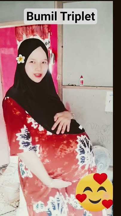 Bumil Triplet kembar 3 #bumil #9bulan #bumilhappy #pregnant #pregnanttwins