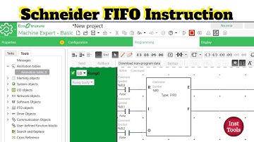 Schneider FIFO Instruction (Eco Structure Machine Edition)