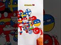 Draw Flag Map of Armenia 🇦🇲 #armenia #flag #map #drawing