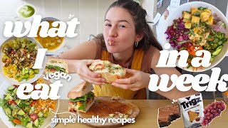 what I *actually* eat in a week | to find balance & gratitude ✨