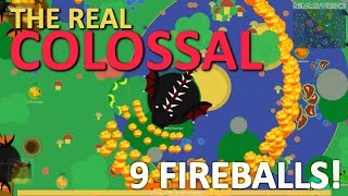 MOPE.IO // THE REAL COLOSSAL // 9 FIREBALLS // 2 BILLION XP // EXPERIMENTAL