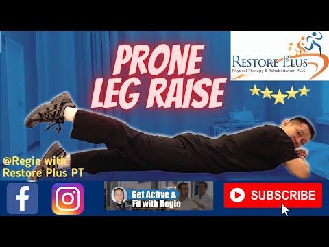 Prone Straight Leg Raise