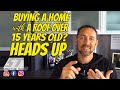 Buying a home with a roof over 15 years old? Heads up.