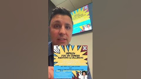 Improv for On Camera Auditions + Callbacks | Acting Workshop