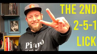 The 2nd 2 5 1 Lick | Easy Jazz Vocabulary | Jazz Piano: Short Practice Ideas