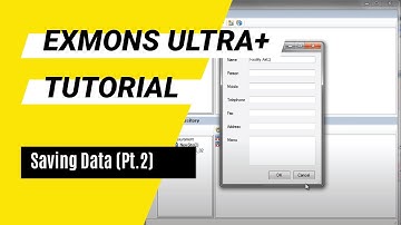 Exmons Ultra+ Tutorial - Saving Data (Pt. 2)