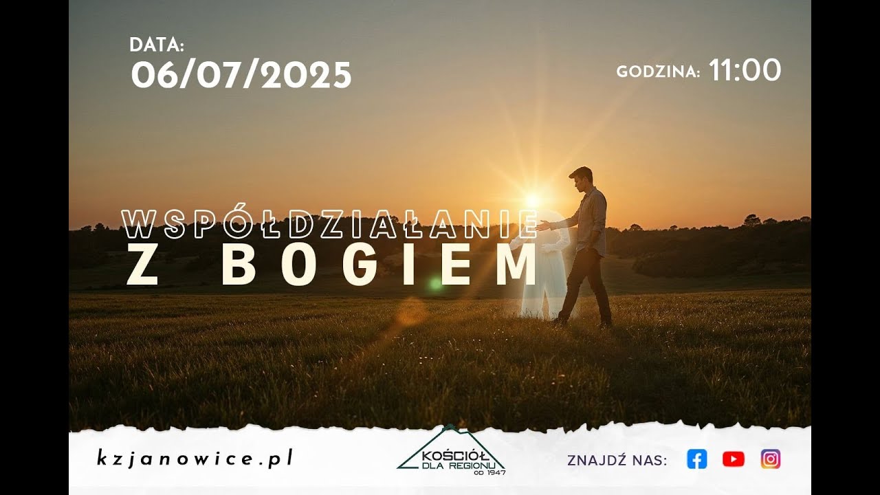 WSPÓŁDZIAŁANIE Z BOGIEM | Marcin Lach | 06.07.2025r.