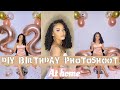 DIY BIRTHDAY PHOTOSHOOT