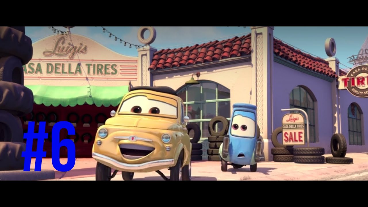 Cars The Video Game Luigi to the Rescue LEVEL 6 YouTube