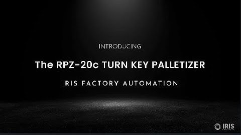 IRIS RPZ-20c Collaborative Palletizing Solution
