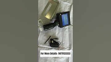 Inkjet Printer/ MRP & Expiry Printer/ Batch Coding Machine