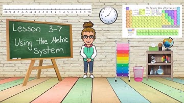 Math Lesson 3-7 Using the Metric System
