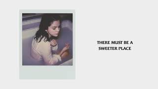 The new album rare by selena gomez is out now! music video performing
a sweeter place (solo version) (2020).