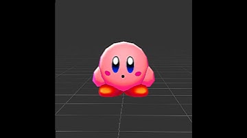 Super Smash Bros DS. Concept: Kirby
