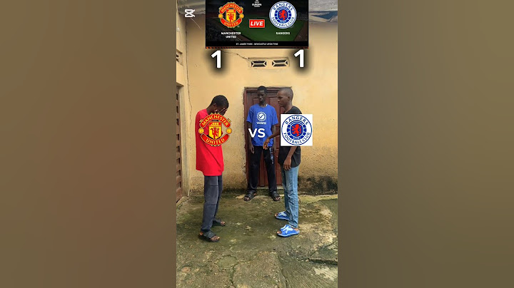 #manchesterunited #vs #rangers #football