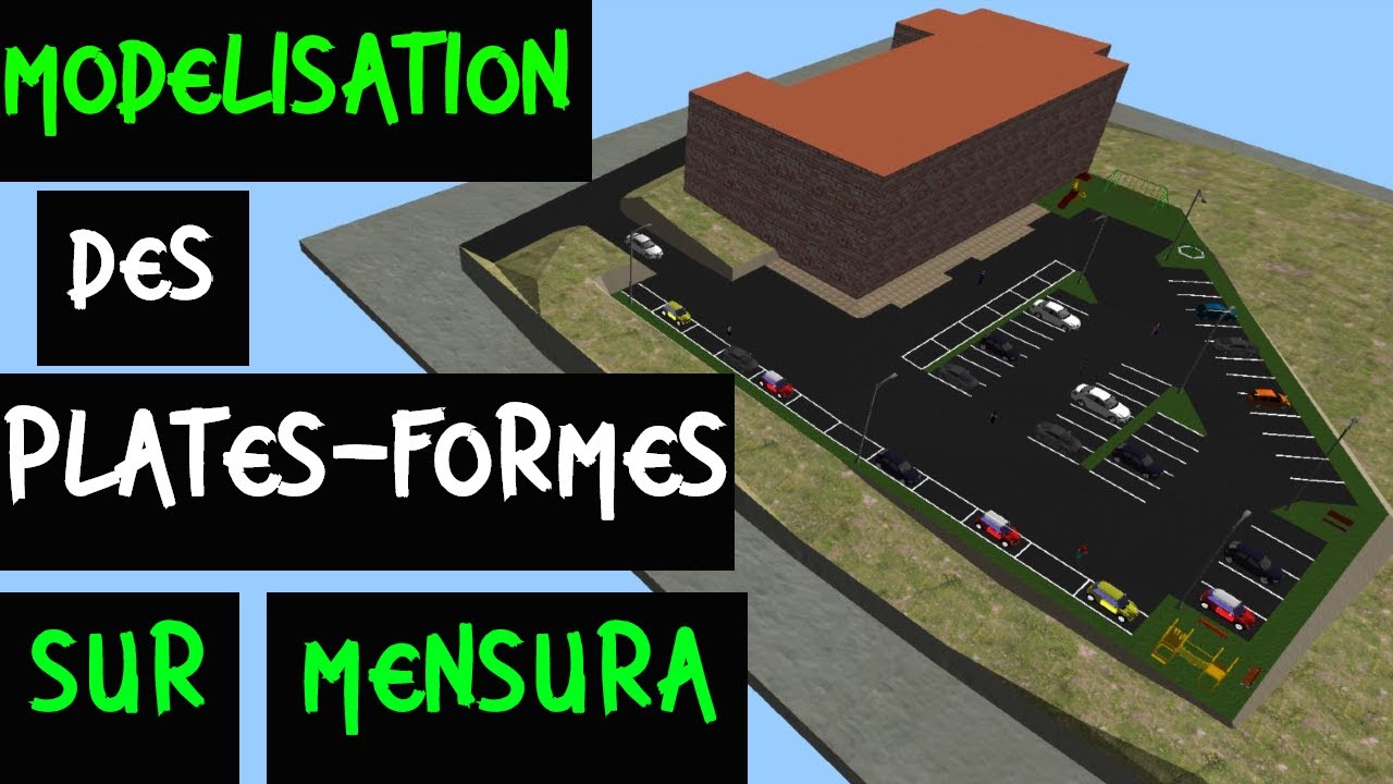 UNE TECHNIQUE DE MODÉLISATION DES PLATESFORMES SUR MENSURA !!! YouTube