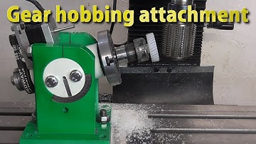 DIY gear hobbing attachment for milling machine (part 1)
