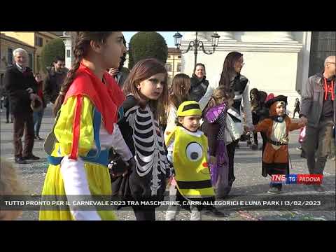 TUTTO PRONTO PER IL CARNEVALE 2023 TRA MASCHERINE, CARRI ALLEGORICI E LUNA PARK | 13/02/2023