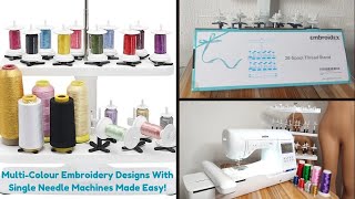 Embroidex 20 Spool Stand for Machine Embroidery #unboxing
