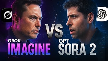 Grok Imagine vs Sora 2 — Sam Altman vs Elon Musk in the Ultimate GPT Video Test