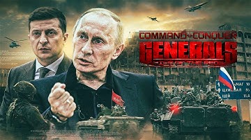 Command And Conquer: Generals Rise of The Reds Full Remastered - All Units Movement [ 4K 60FPS ]