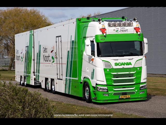 Nieuwe SCANIA V8 in aanbouw onbekend (door) Nuyts Horsetrucks