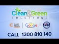 Happy customers of clean and green solutions