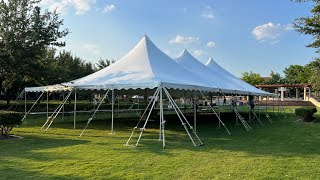 40’ x 80’ Pole Tent - Frisco Tent Rentals