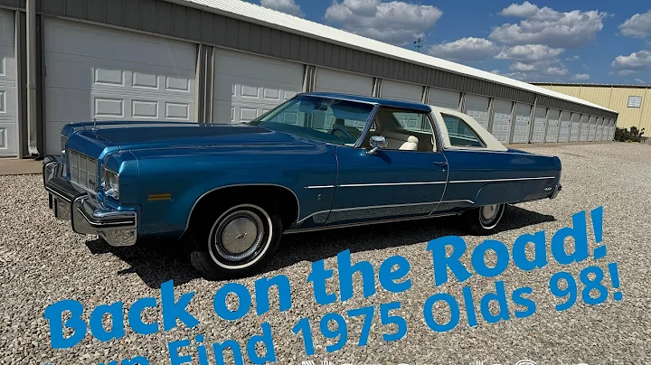 Garage Find 1975 Oldsmobile 98 Coupe is back on the road! Selling Sept 27 2025 F&E Collector Auction