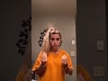 Blonde Model's Energetic Dance Showcase#dance #model #glittermakeup #blondehair