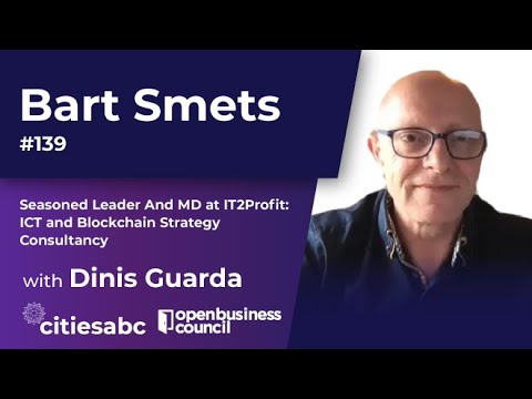 Bart Smets, MD at IT2Profit – ICT, Blockchain, Bitcoin, Crypto, Tokenisation, OCT & Cybersecurity