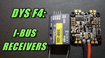 DYS F4: Connecting I-BUS Receiver